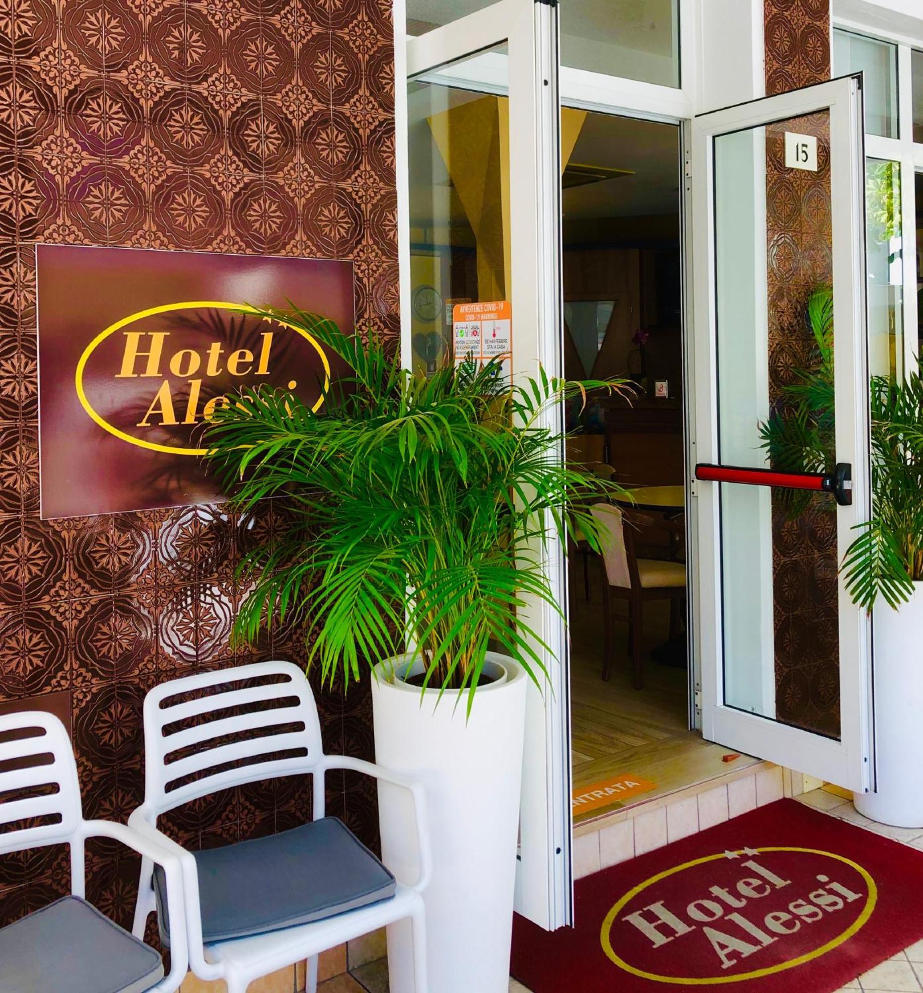 Hotel Alessi** Rimini Exterior foto
